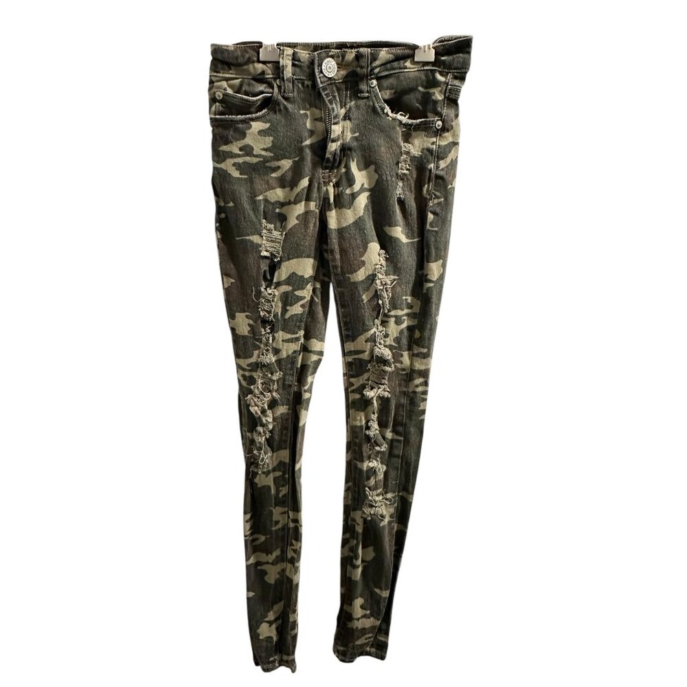 👗 2/$30 👗 Distressed Camo Skinny Jeans For Women